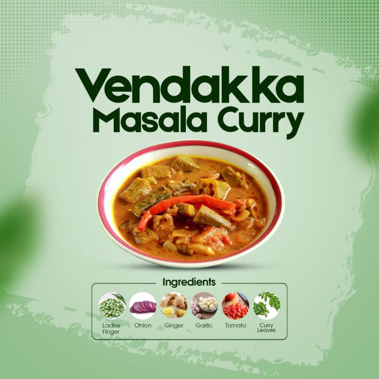 Instant Vendakka Masala Curry Kit
